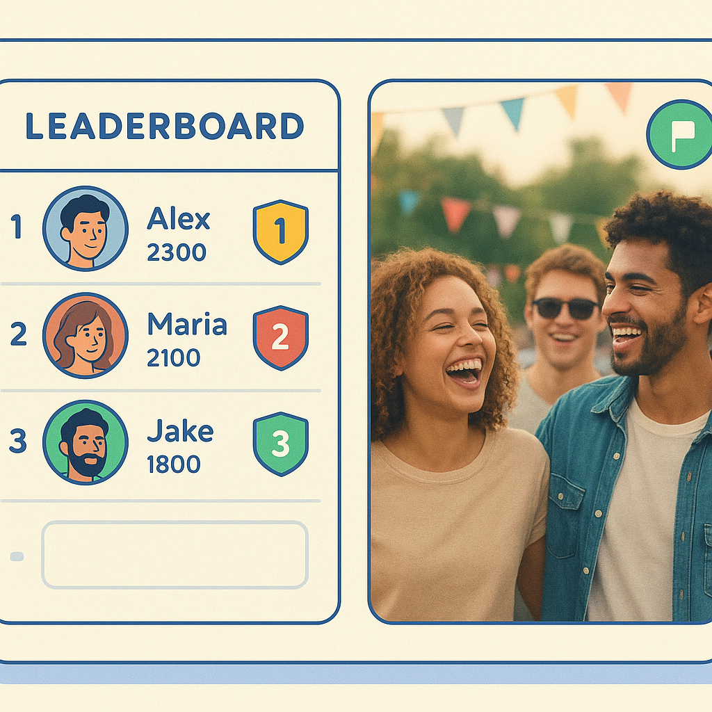 Community leaderboard and festival snapshot